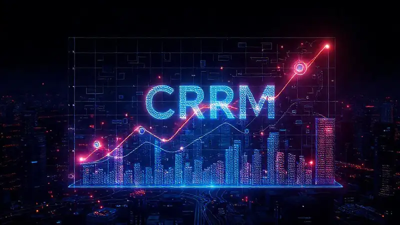 CRM futurista visualiza datos complejos