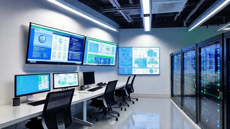 Oficina moderna, digital y segura