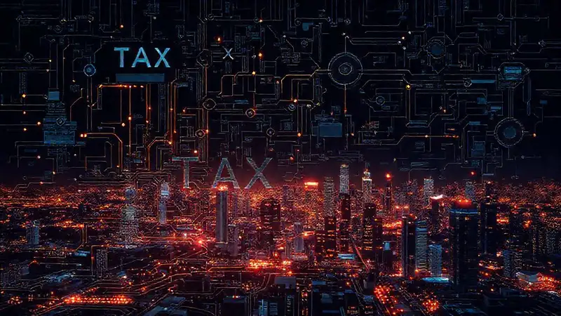 Tecnología legal futurista, en sombras