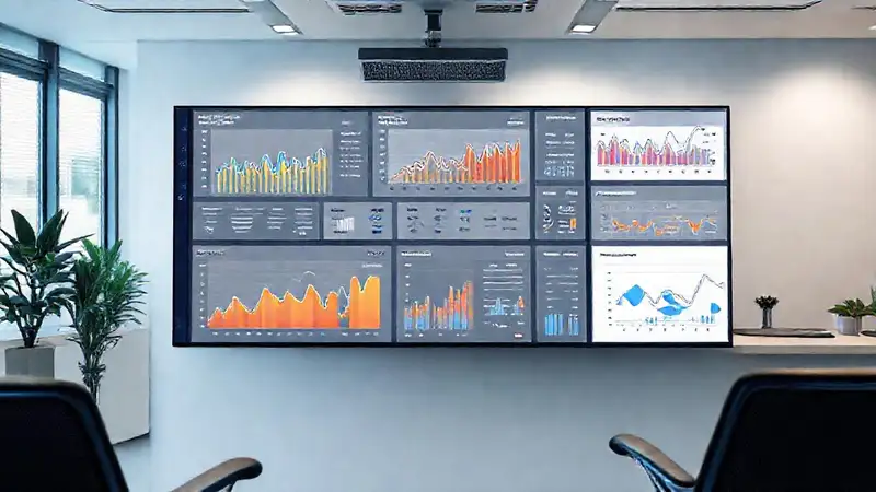 Un panel de control moderno optimiza datos