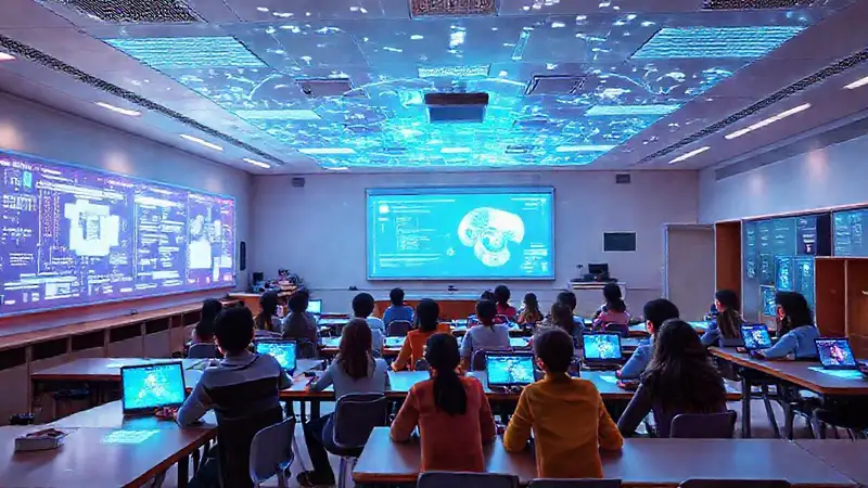 Aula futurista integra tecnología y aprendizaje