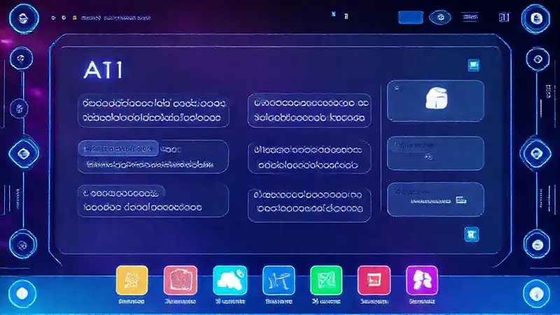 Asistente de escritura IA: interfaz digital vibrante