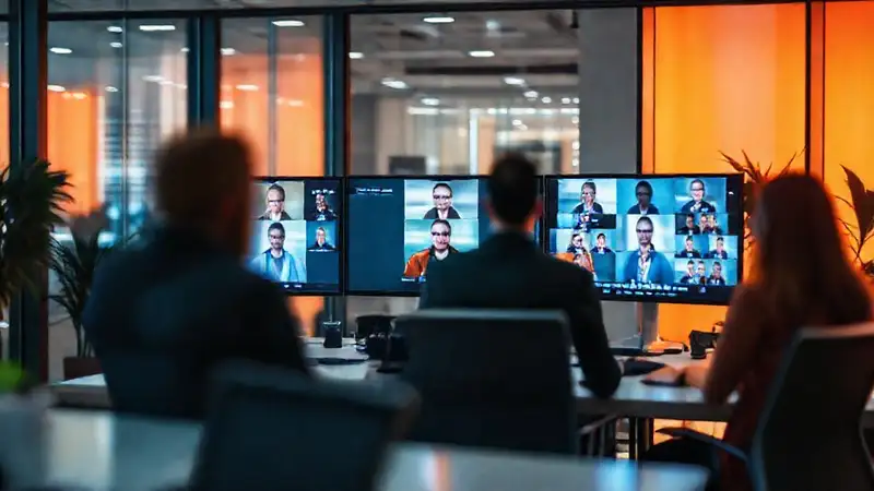 img_fla3navy Oficina moderna: trabajo digital y conectado