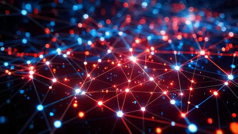 Flujo digital coherente y futurista