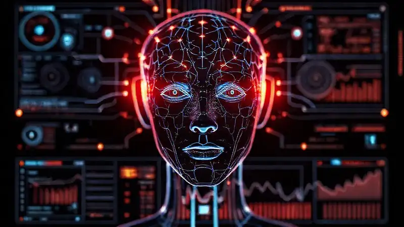 Interfaces de IA visualizan datos serios