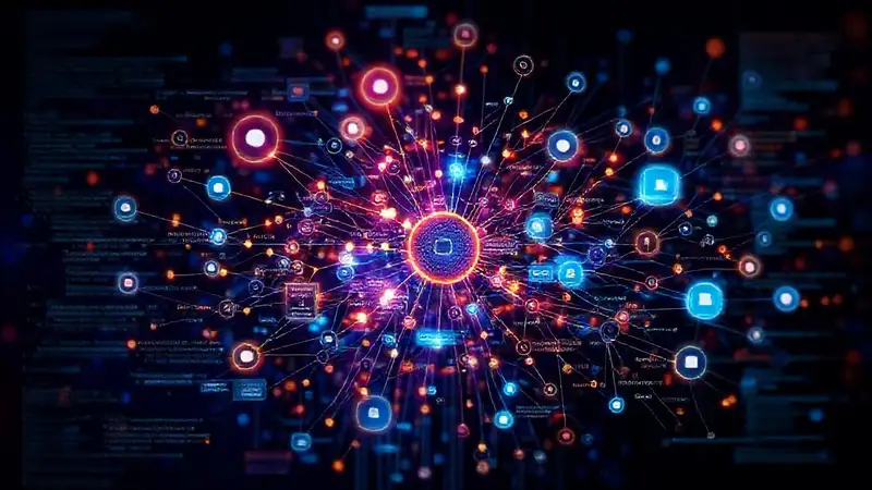 Redes neuronales futuristas visualizan datos complejos