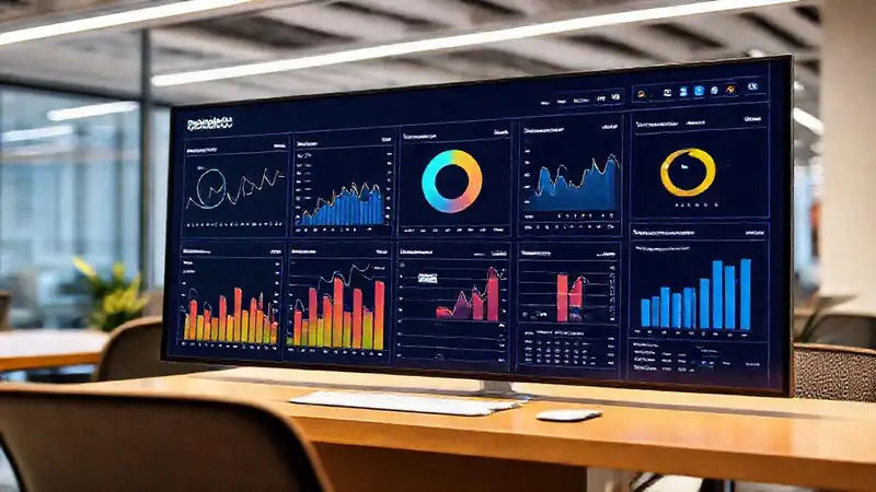 Agile analiza datos visualmente en diseño moderno
