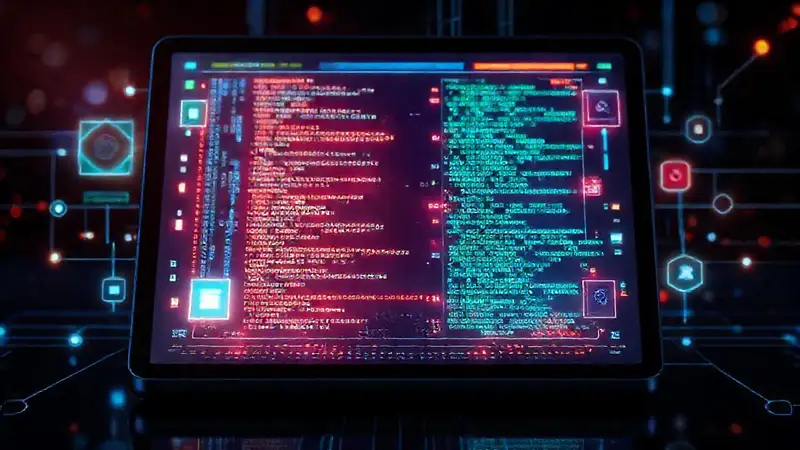 Interfaz futurista: tecnología innovadora y atractiva