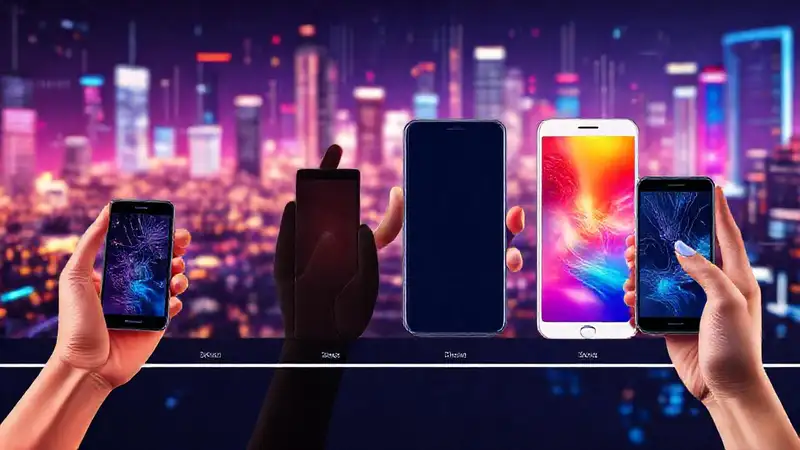 Smartphones brillan en un futuro digital