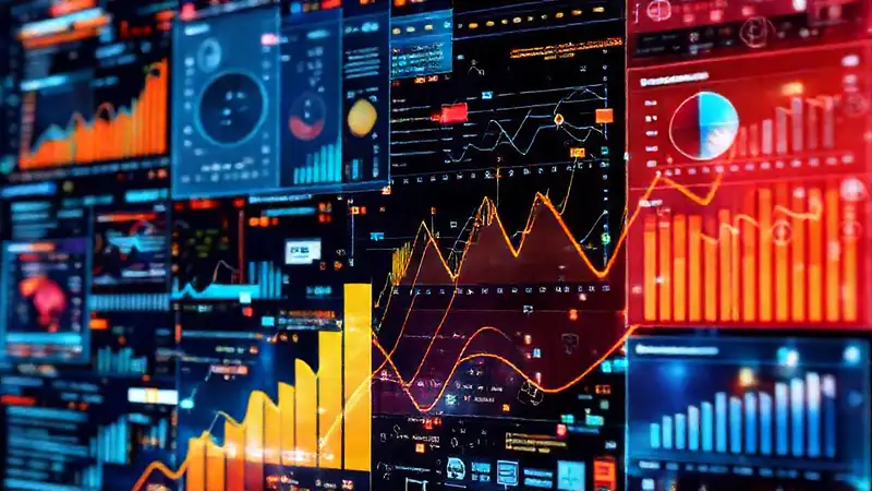 Interfaz moderna visualiza datos abstractos