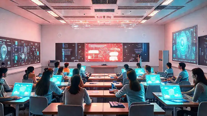 Aula futurista: aprendizaje